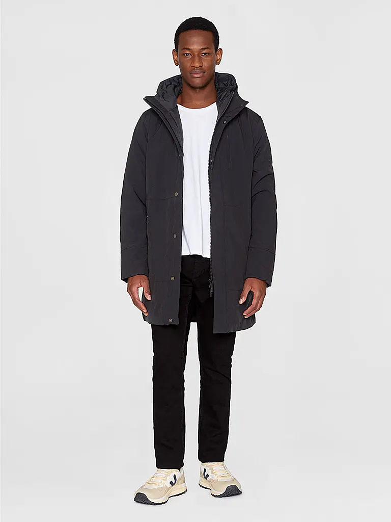 KNOWLEDGE COTTON APPAREL | Parka | schwarz
