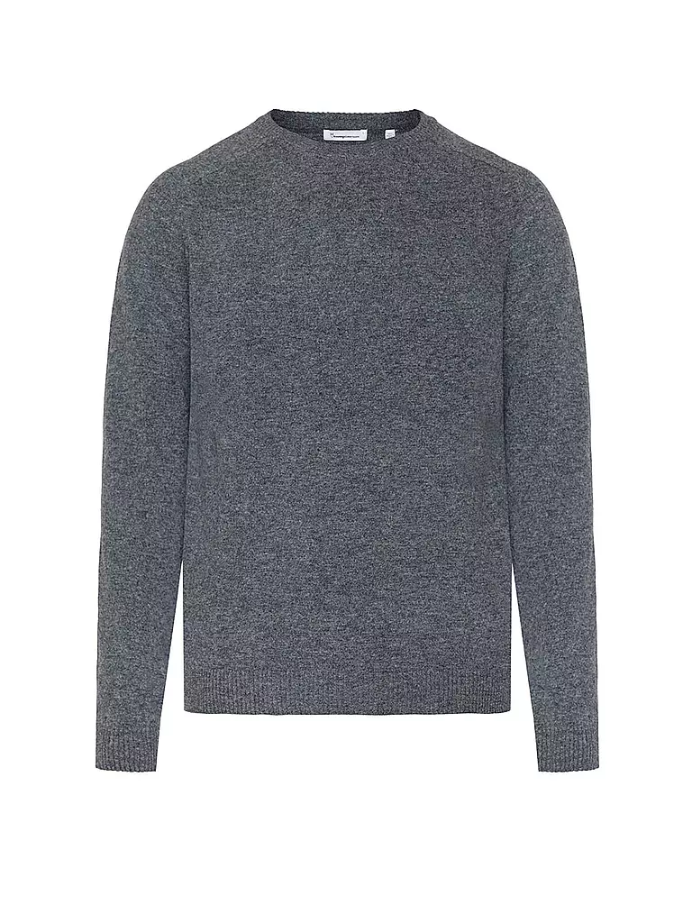 KNOWLEDGE COTTON APPAREL | Pull FIELD | grau