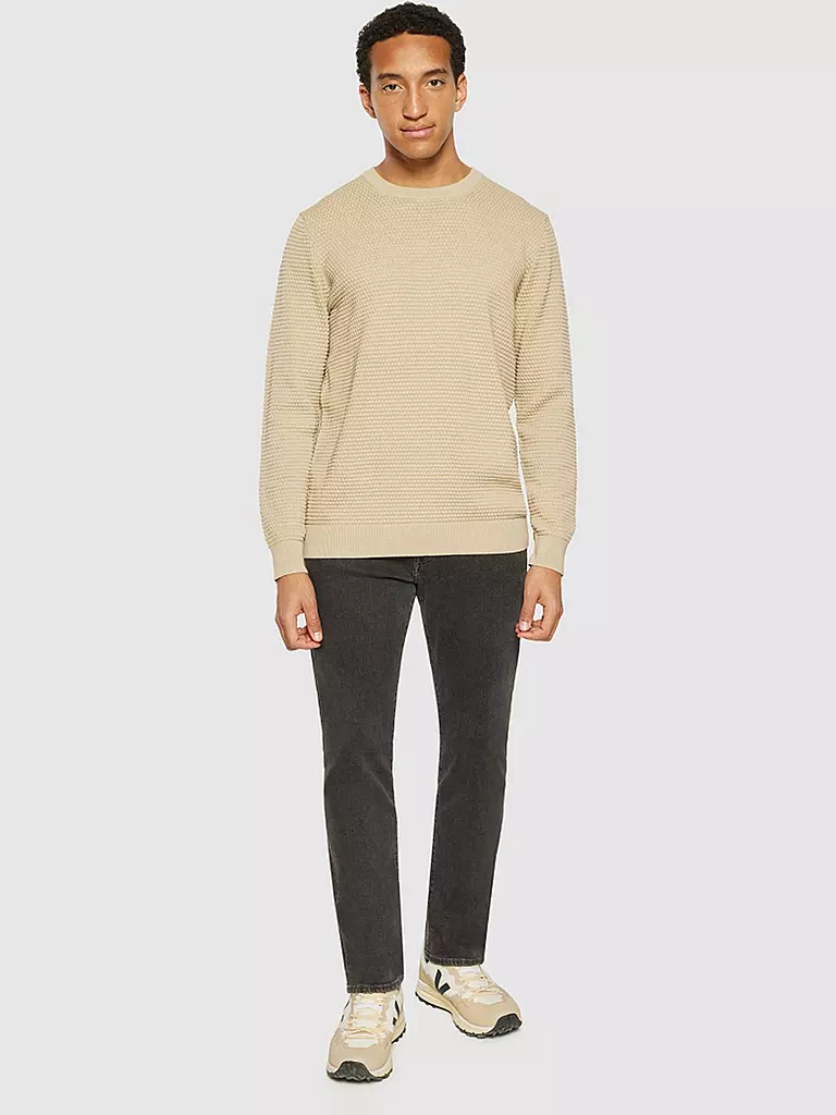 KNOWLEDGE COTTON APPAREL | Pull VAGN | beige