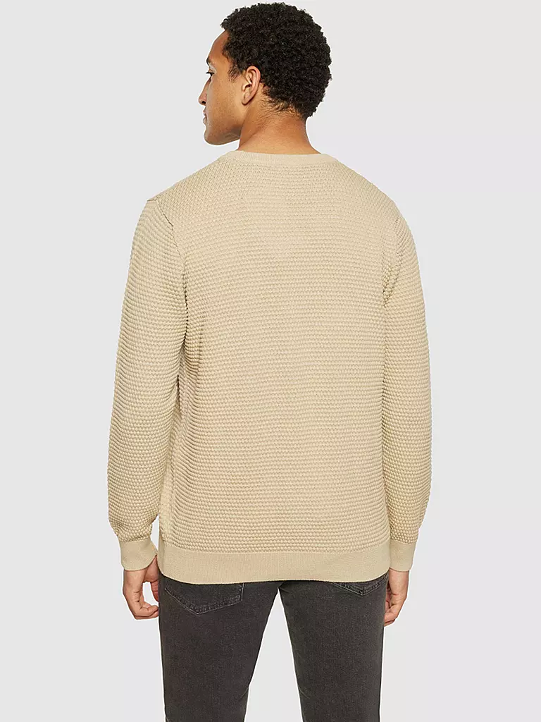 KNOWLEDGE COTTON APPAREL | Pull VAGN | beige
