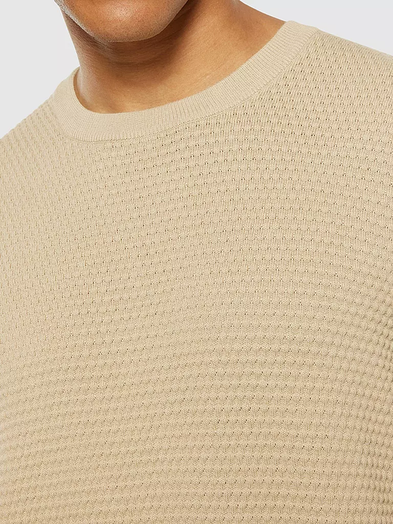 KNOWLEDGE COTTON APPAREL | Pull VAGN | beige