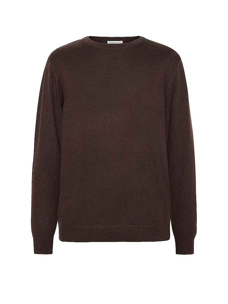 KNOWLEDGE COTTON APPAREL | Pull | Marron