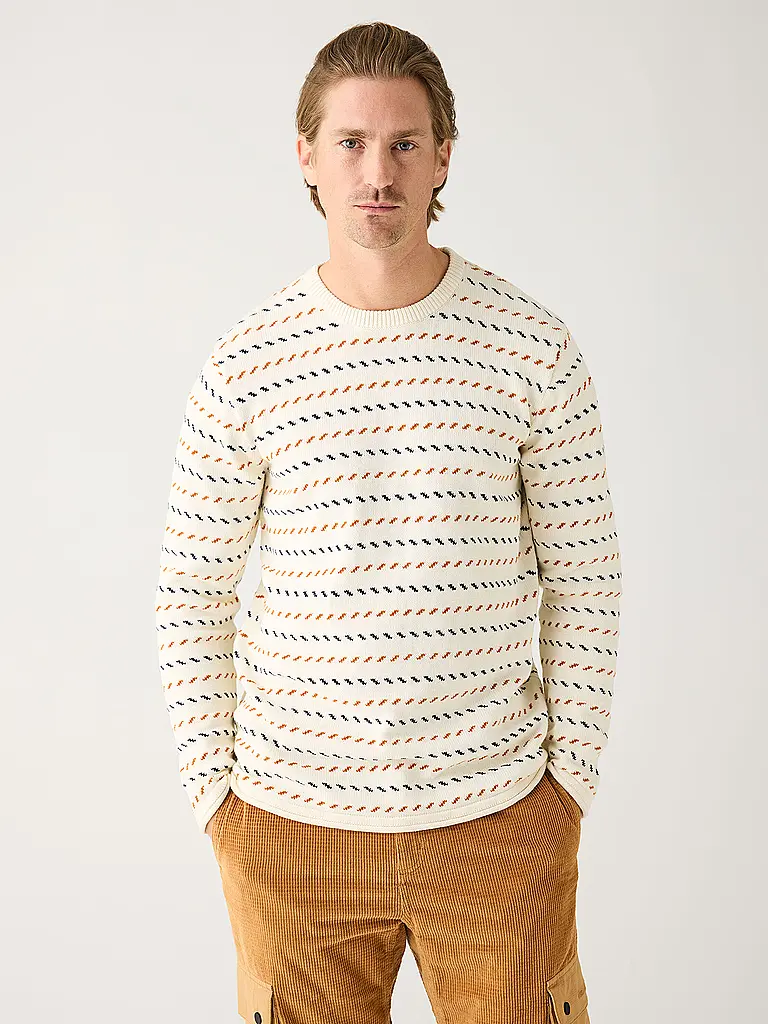 KNOWLEDGE COTTON APPAREL | Pull | Crème