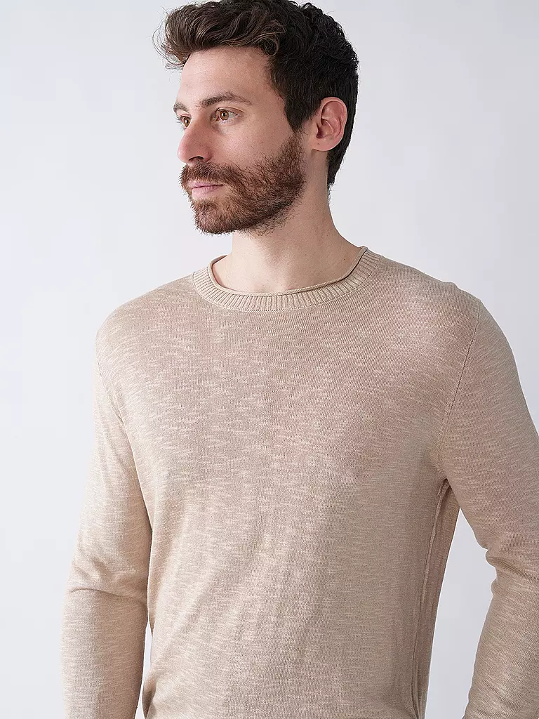 KNOWLEDGE COTTON APPAREL | Pullover  | Beige