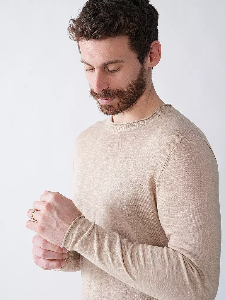 KNOWLEDGE COTTON APPAREL | Pullover  | Beige