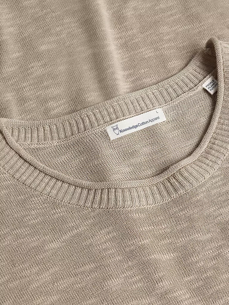KNOWLEDGE COTTON APPAREL | Pullover  | Beige