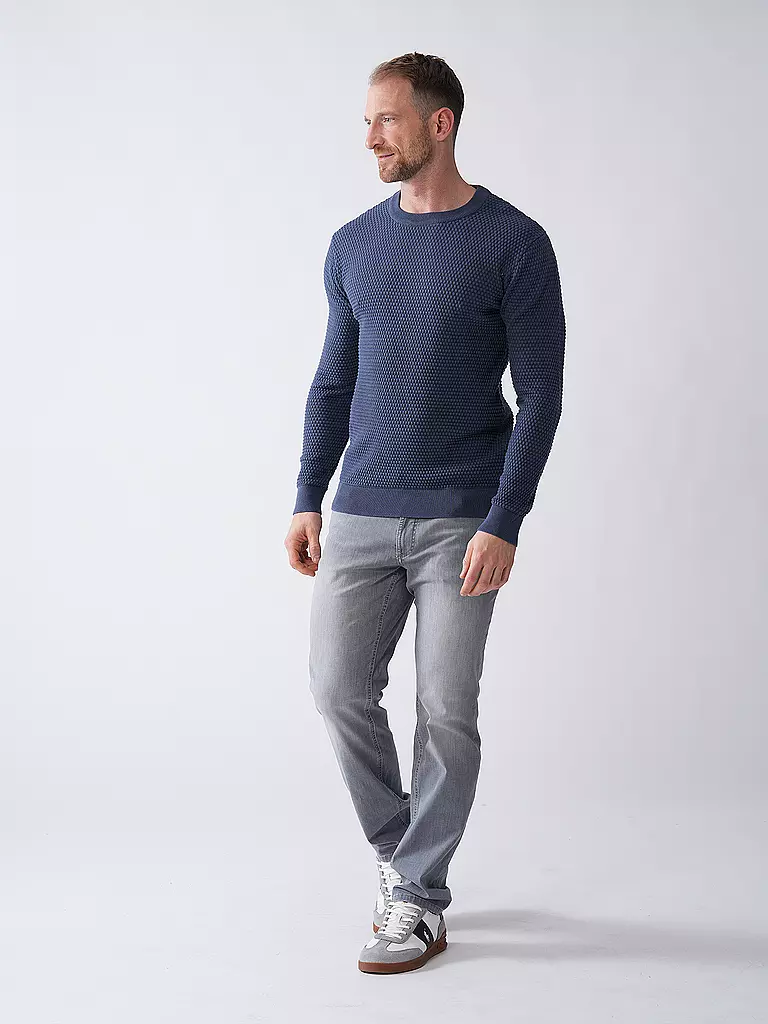 KNOWLEDGE COTTON APPAREL | Pullover VAGN | Bleu