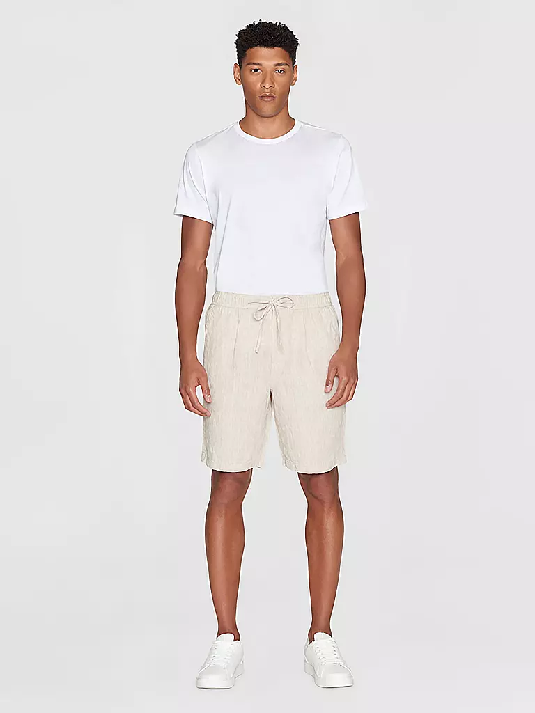 KNOWLEDGE COTTON APPAREL | Short FIG | Beige