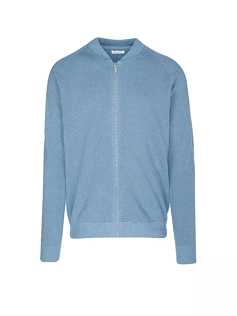 KNOWLEDGE COTTON APPAREL | Strickjacke  | Bleu clair