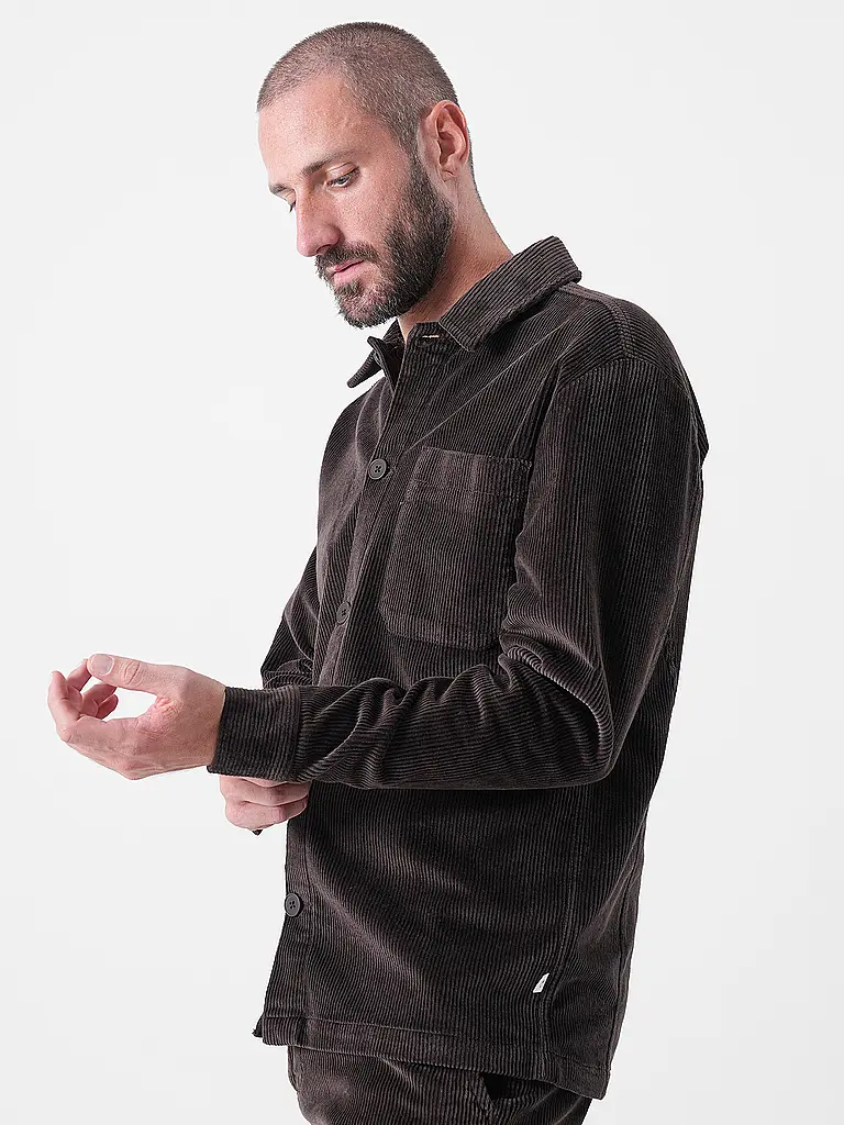 KNOWLEDGE COTTON APPAREL | Surchemise | braun