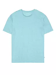 KNOWLEDGE COTTON APPAREL | T-shirt | Turquoise