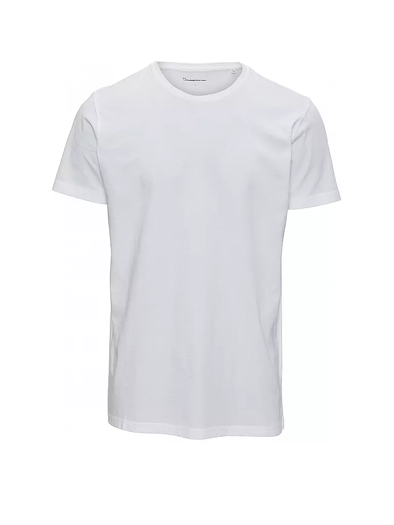 KNOWLEDGE COTTON APPAREL | T-shirt ALDER | weiss
