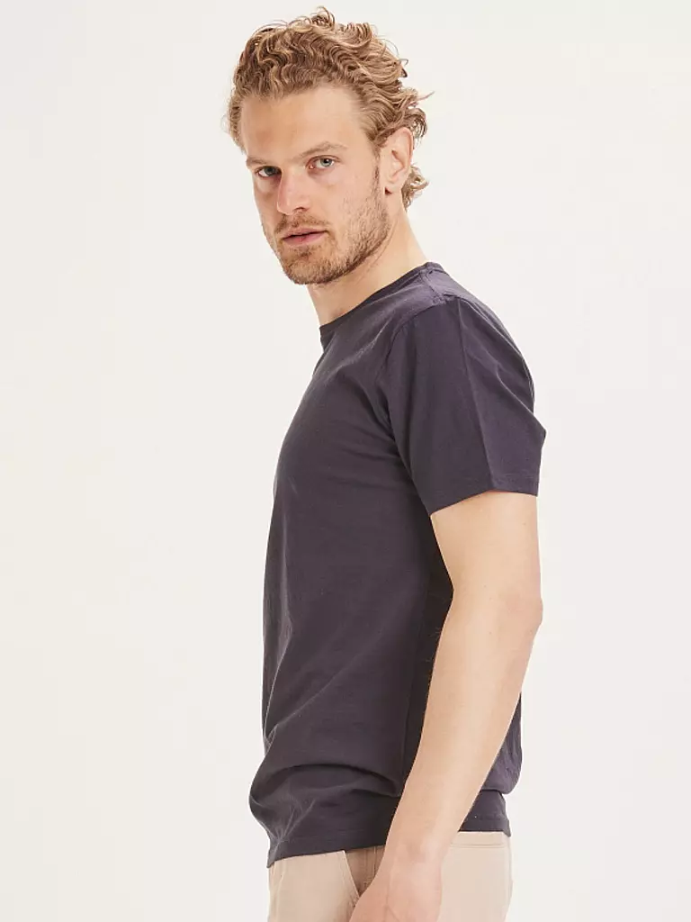 KNOWLEDGE COTTON APPAREL | T-shirt ALDER | blau