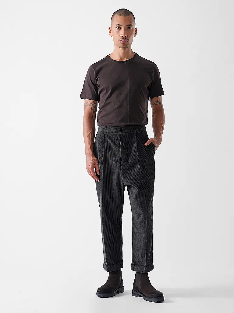 KNOWLEDGE COTTON APPAREL | T-shirt ALDER | Marron