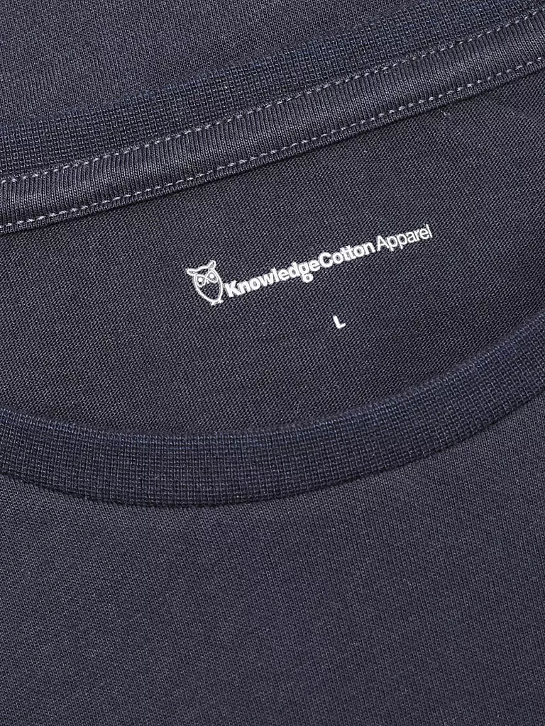 KNOWLEDGE COTTON APPAREL | T-shirt ALDER | blau