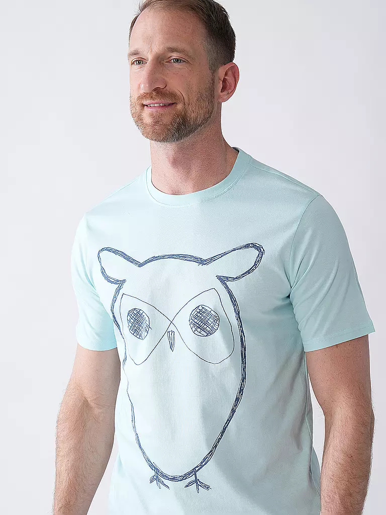 KNOWLEDGE COTTON APPAREL | T-Shirt BIG OWL | 