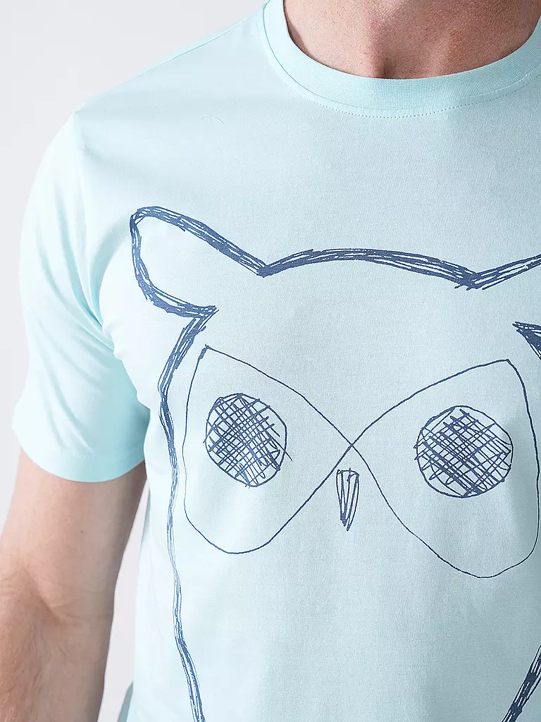 KNOWLEDGE COTTON APPAREL | T-Shirt BIG OWL | 
