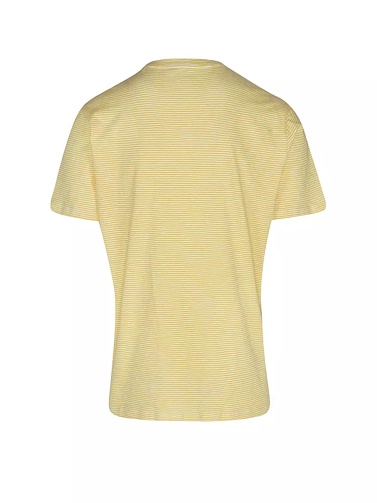 KNOWLEDGE COTTON APPAREL | T-Shirt NARROW | Jaune