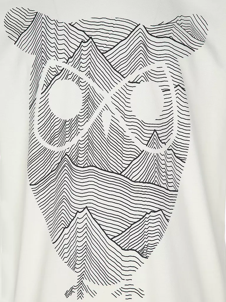 KNOWLEDGE COTTON APPAREL | T-Shirt OWL LINES | 