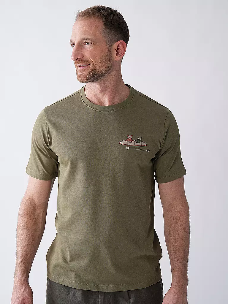 KNOWLEDGE COTTON APPAREL | T-Shirt TEE KAJAK | 