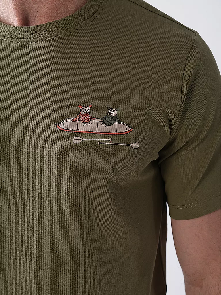 KNOWLEDGE COTTON APPAREL | T-Shirt TEE KAJAK | 