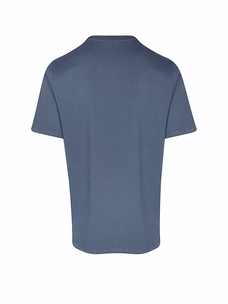 KNOWLEDGE COTTON APPAREL | T-Shirt TEE KAJAK | Bleu