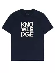 KNOWLEDGE COTTON APPAREL | T-shirt | Bleu