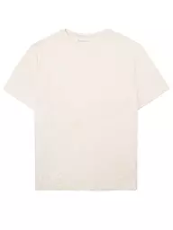 KNOWLEDGE COTTON APPAREL | T-Shirt  | Crème