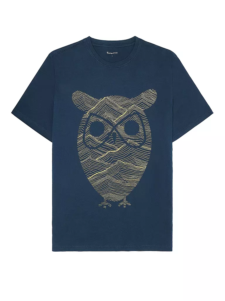 KNOWLEDGE COTTON APPAREL | T-Shirt | Bleu