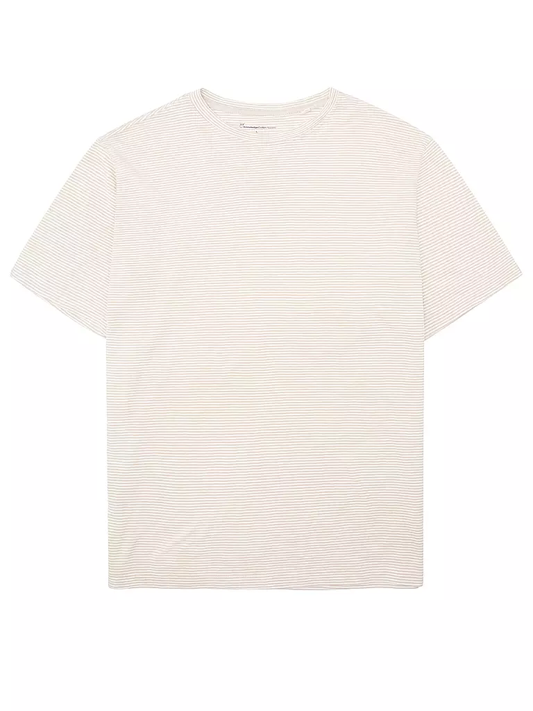 KNOWLEDGE COTTON APPAREL | T-shirt | Crème