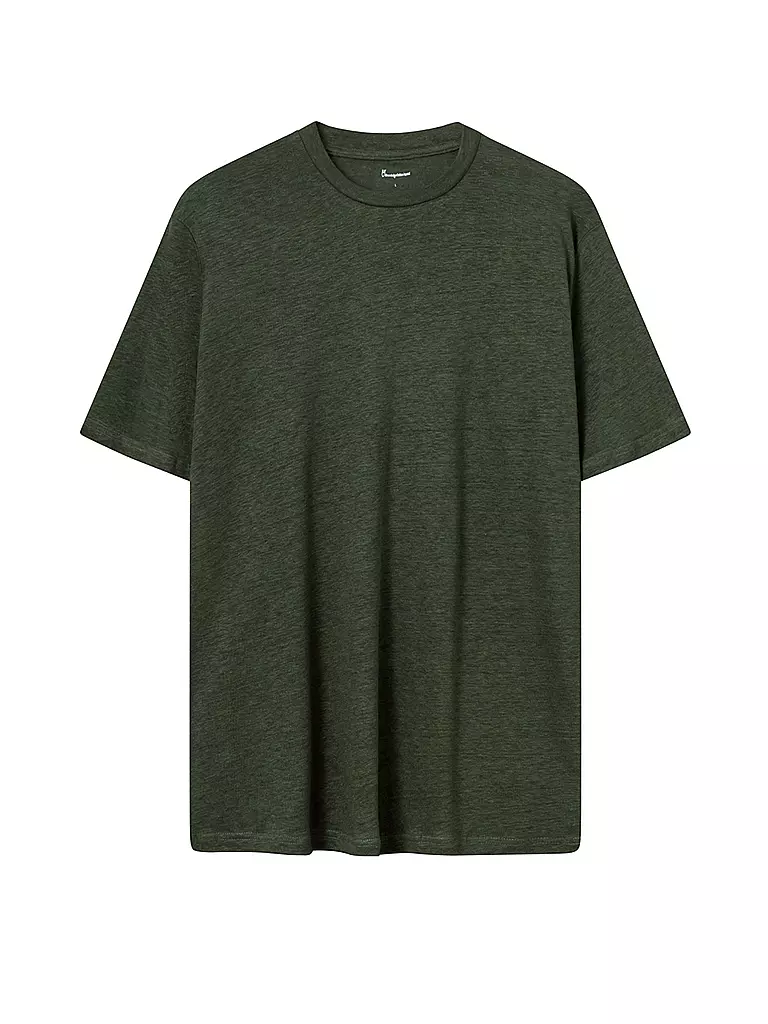 KNOWLEDGE COTTON APPAREL | T-shirt | Olive