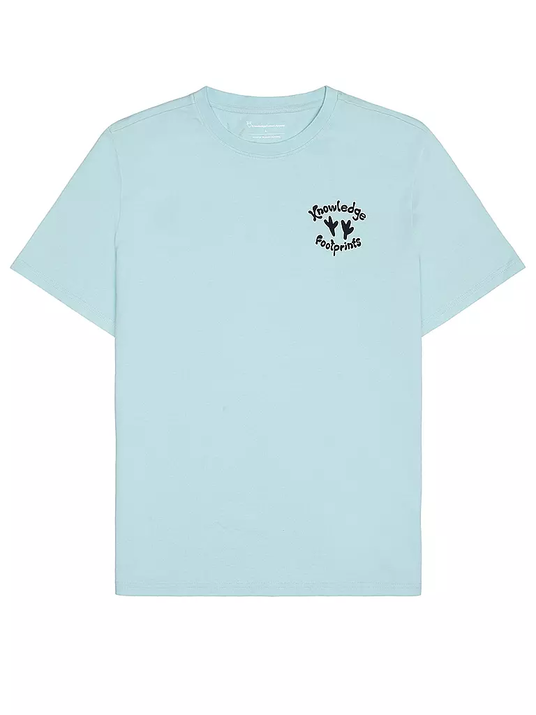 KNOWLEDGE COTTON APPAREL | T-shirt | türkis