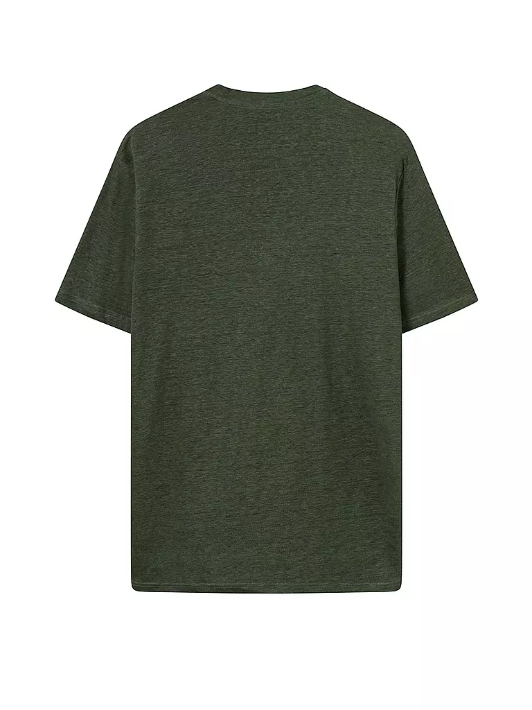 KNOWLEDGE COTTON APPAREL | T-shirt | Olive