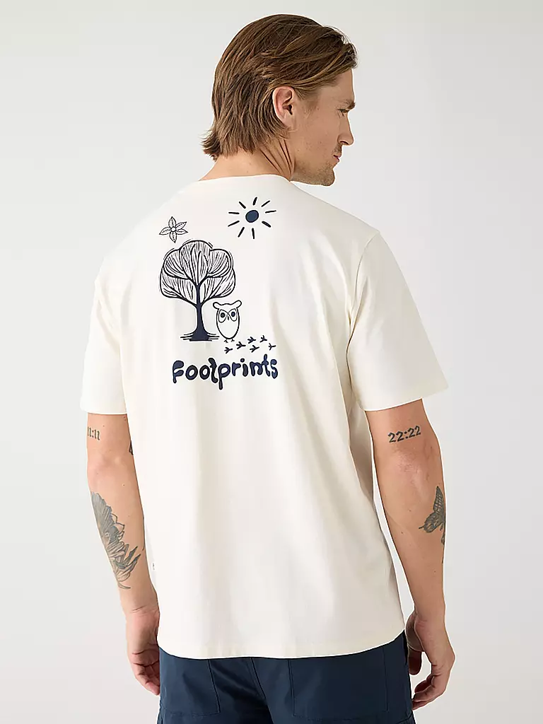 KNOWLEDGE COTTON APPAREL | T-shirt | creme