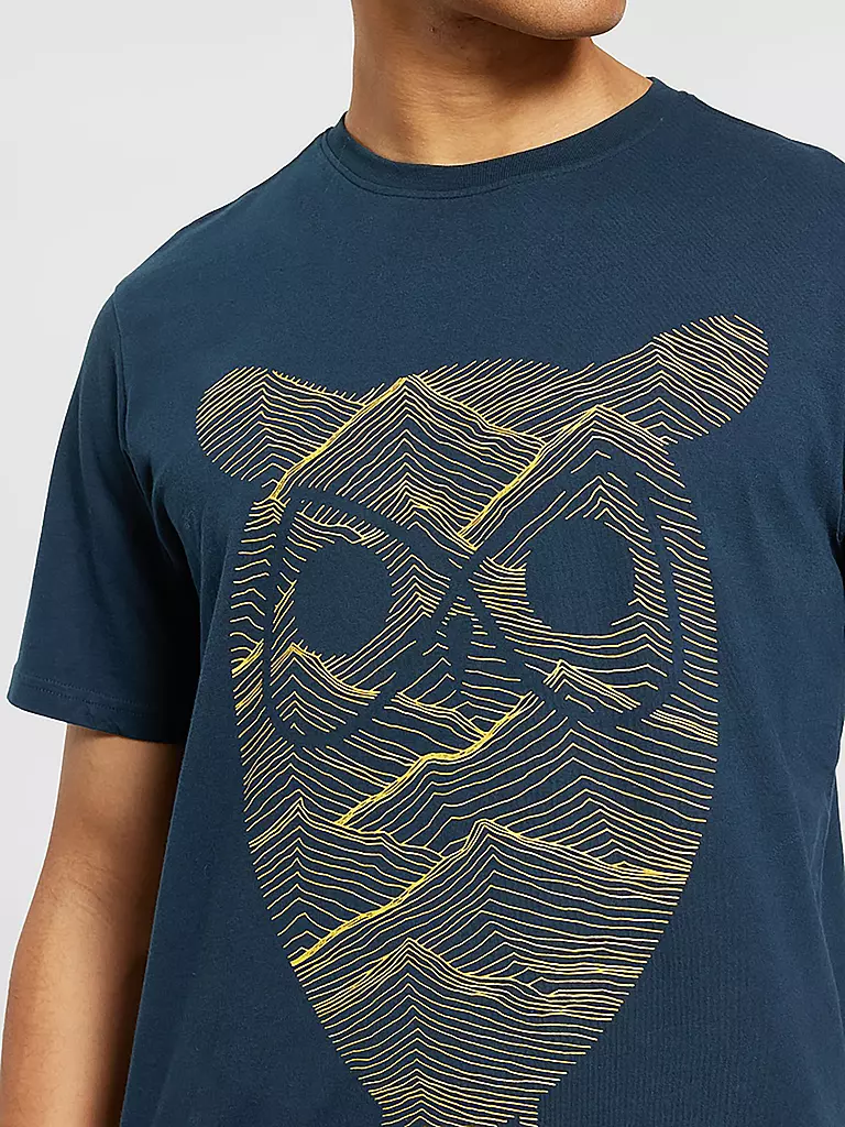 KNOWLEDGE COTTON APPAREL | T-Shirt | Bleu