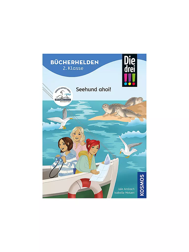 KOSMOS VERLAG | Livre - Die drei - Seehund ahoi !, Jule Ambach | keine Farbe