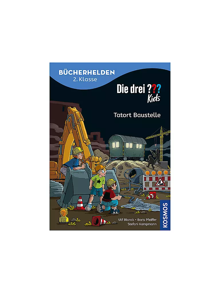 KOSMOS VERLAG | Livre - Die drei Fragezeichen - Tatort Baustelle, Ulf Blanck, Boris Pfeiffer | keine Farbe