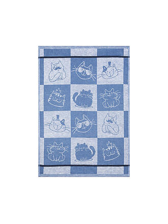 KRACHT | Torchon 50x70cm Cool Cat Bleu