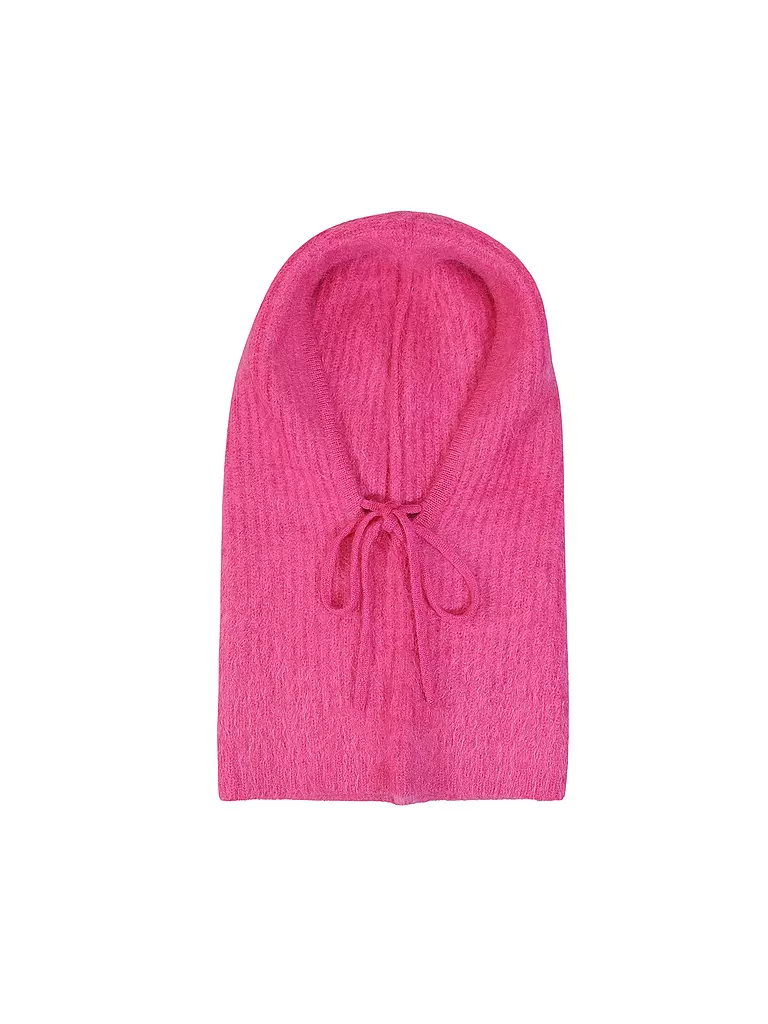 KUJTEN | Bonnet en cachemire SYBEL FLUFFY | Rose vif