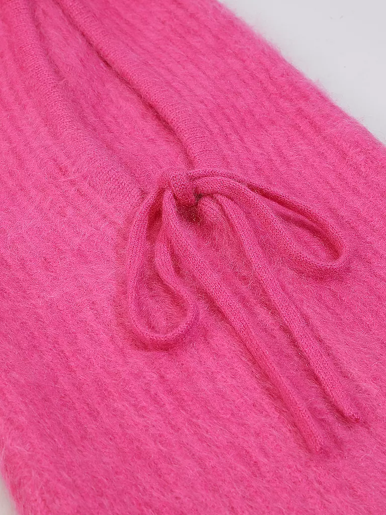 KUJTEN | Bonnet en cachemire SYBEL FLUFFY | Rose vif