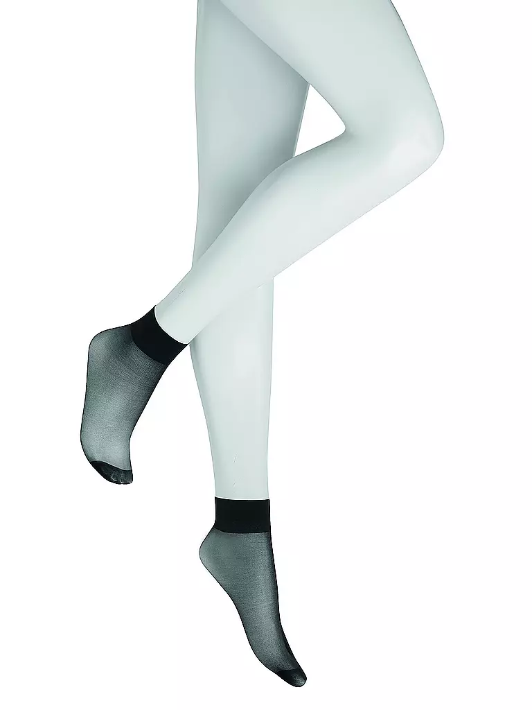 KUNERT | Feinstrumpfsocken noir | Noir