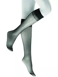 KUNERT | Kniestrümpfe "Mystique 20" (Cashmere) | Noir