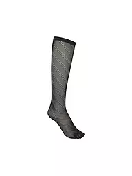 KUNERT | Kniestrümpfe DIAGONAL CROCHET | Noir