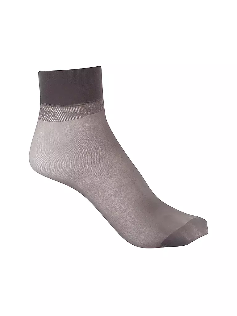 KUNERT | Socquettes fines basalt | grau