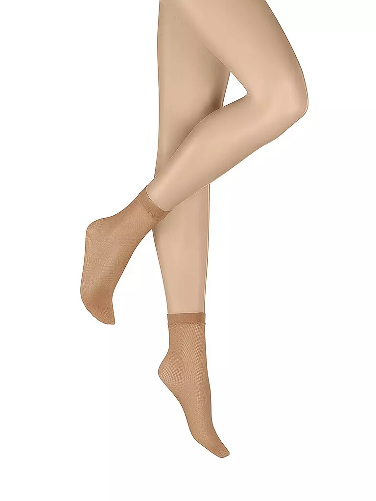 KUNERT | Socquettes RAFFINESSE Poudre | beige