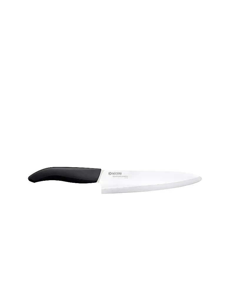 KYOCERA | Couteau de chef CHOWA 18cm Blanc/Noir | Blanc