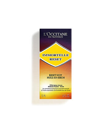 L'OCCITANE | Immortelle Reset Nuit Huile-en-Sérum 50ml
