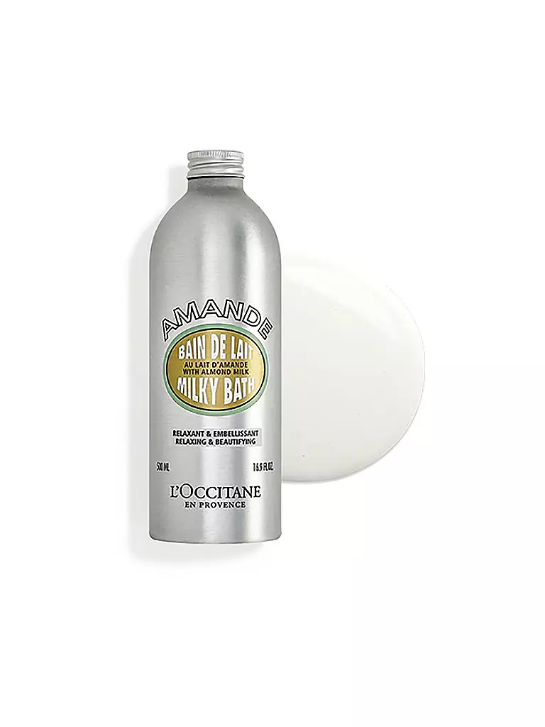 L'OCCITANE | Bain de lait aux amandes 500 ml | Aucune couleur