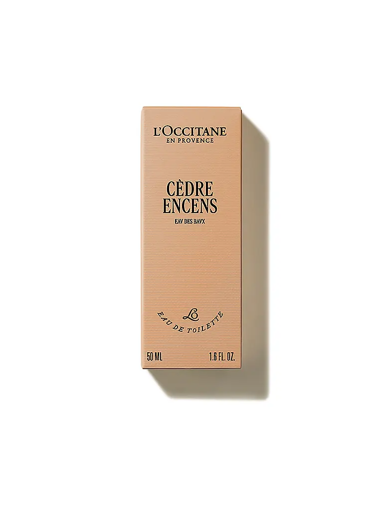 L'OCCITANE | Cèdre Encens Eau de Toilette 50ml | Aucune couleur