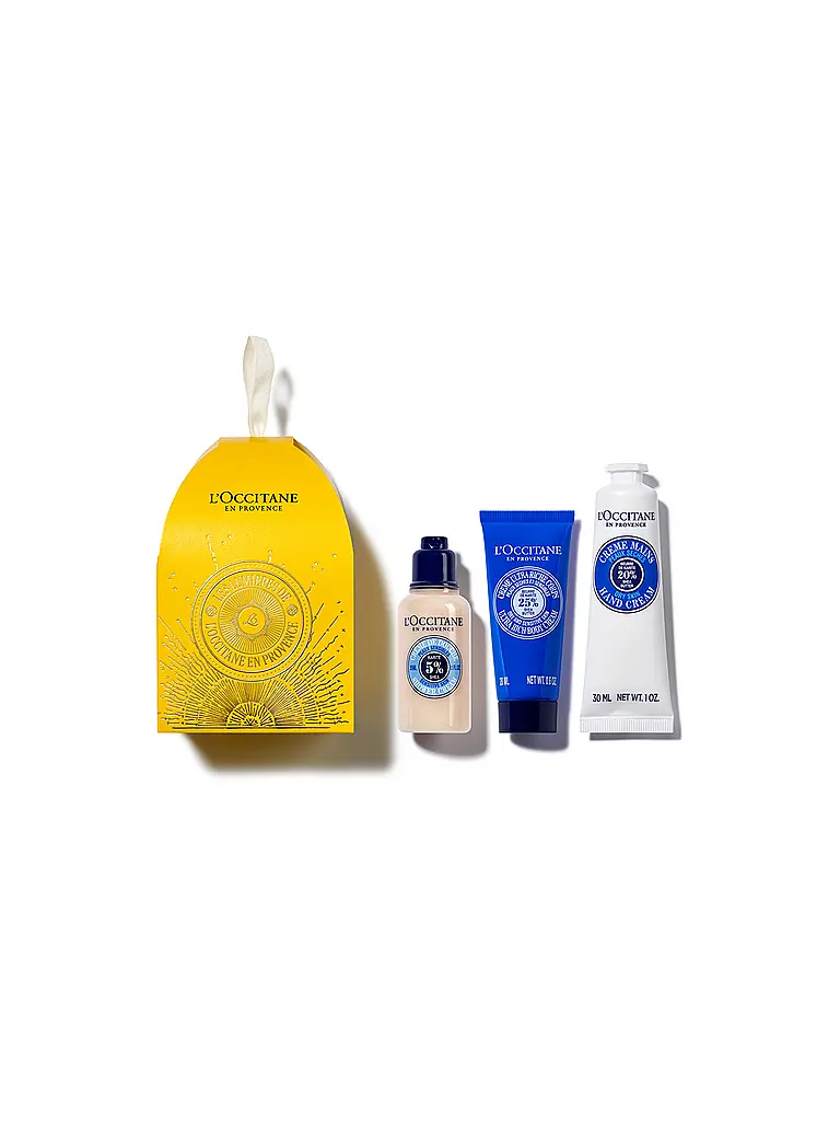 L'OCCITANE | Coffret Cadeau - Ensemble Ornement Karité 35ml / 30ml / 20ml | Aucune couleur
